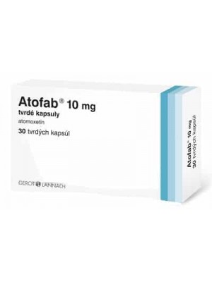 Atofab 10 mg. 30 capsules